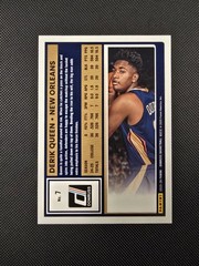 Panini 2025-26 Donruss Basketball Derik Queen Rated Rookie #7 Serial /275