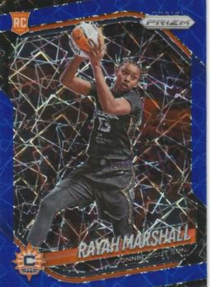 2025 Panini Prizm WNBA Blue Velocity Prizms #47 Rayah Marshall NM Near ID:83681