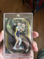 2025 Panini Select WNBA Cameron Brink #120 Premier Level Silver Party Prizm SSP