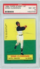 1964 Topps Stand-Up Donn Clendenon PSA 8