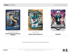 2025 Panini Prizm Football Mega Box (Neon Green Pulsar Prizms)
