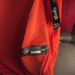 New orange Detroit Tigers Miguel Cabrera baseball jersey. Sizes large to 3X.