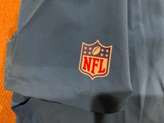 NFL Detroit Lions NIKE Sideline Coaches Woven Blue Polo Golf Shirt Men&rsquo;s 4XL