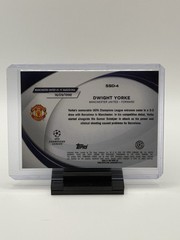 2023-24 Topps Chrome UEFA Club Competitions – Starball Debuts #SD-4 Dwight Yorke