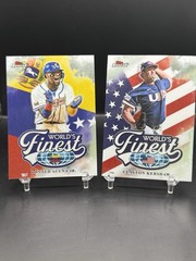 2026 Topps Finest World&rsquo;s Finest Insert WBC Base/Refractor Pick Your Card MLB