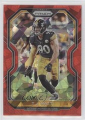 2020 Panini Prizm Red Ice Prizm TJ Watt #71 k4s