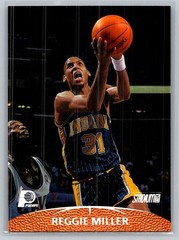 1999-00 Stadium Club Basketball Pre-Production #PP1 Reggie Miller – VG – Pacers