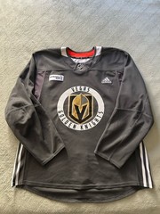Vegas Golden Knights Practice Jersey Size 56. Gray/Grey/NHL/CHARCOAL/Adidas.