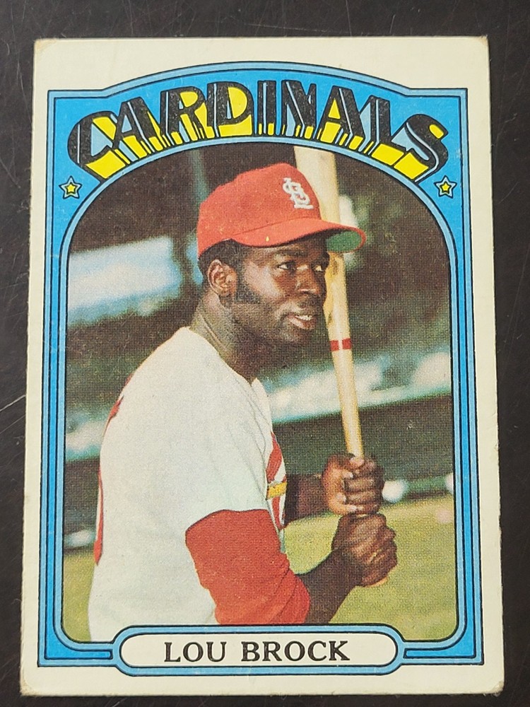1972 Lou Brock #200 St. Louis Cardinals