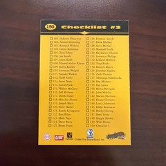 1996 Score Board All Sport PPF – Checklist Kobe Bryant #150 (RC) NM+