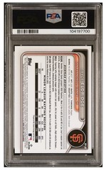 2024 Bowman Chrome BLUE Sapphire Prospects #BCP239 Bryce Eldridge PSA 7