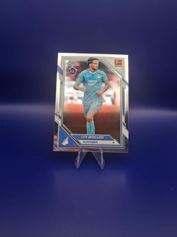 2025-26 Topps Chrome Bundesliga -Le on Avdullahu RC Base TSG Hoffenheim