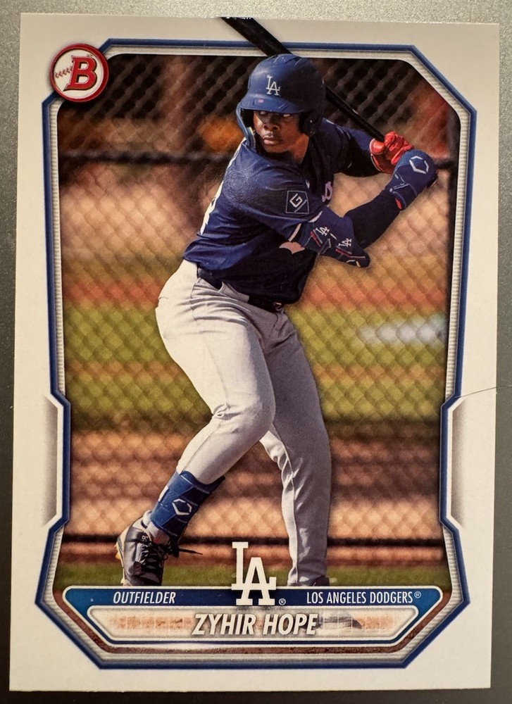 2026 Bowman Baseball #BP-86 Zyhir Hope