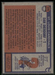 Dan Dierdorf 1976 Topps Football #326 – St. Louis Cardinals