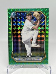 2026 Bowman Jamie Arnold Green Geometric Refractor /99 Color Match Athletics
