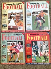 1991 Non League Football Magazine Vol 3 No 1, 2, 3, 4 (Sept – Dec) Job Lot Bulk