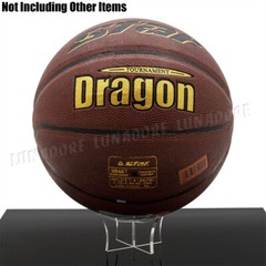 US 3pcs Acrylic Clear Ball Display Stand Rugby Basketball Football Soccer Holder