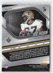 Joe Horn 2025 Panini Prizm Black Blue #/199 #99 New Orleans Saints
