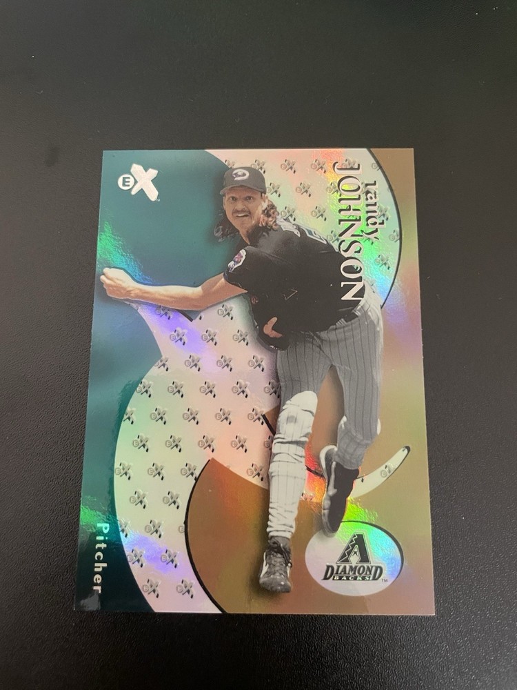 2000 Fleer/Skybox E-X Randy Johnson #21 – Arizona Diamondbacks