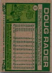 1977 Topps #9 Doug Rader