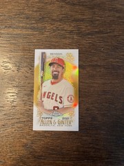 2021 Topps Allen & Ginter Chrome – Anthony Rendon #15 Mini Gold Refractor /50