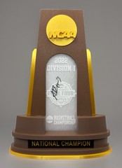 Aliyah Boston Signed Replica 2022 NCAA Trophy South Carolina Gamecocks JSA COA