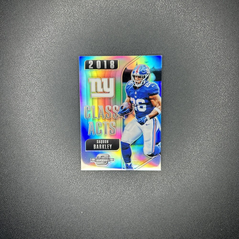 2018 Panini Contenders Optic Class Acts Saquon Barkley SP /175 #CA-SB Rookie RC