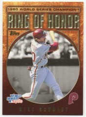 Mike Schmidt 2009 Topps Ring Of Honor #RH32 Philadelphia Phillies Hall of Fame