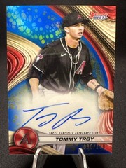 2024 Bowman&rsquo;s Best TOMMY TROY Blue Refractor Auto /150 Arizona Diamondbacks