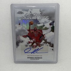 2025-26 Topps Chrome Dennis Rodman SkyWrite Signatures Refractor SWS-DRM