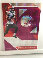 2016 Barkevious Mingo Unparalleled Lot(2): PINK & ORANGE PARALLEL #76. Browns LB