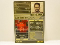 Panini WCCF 2002-03 Roberto Baggio 1967 Italy　No.10 Brescia Calcio Serie A #045
