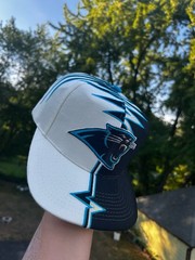 Starter Carolina Panthers NFL Football Snapback Hat Cap Black White Blue