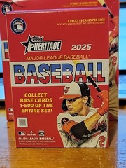 2025 Topps Heritage Baseball Cards #201-400 Complete Your Set Free Shipping