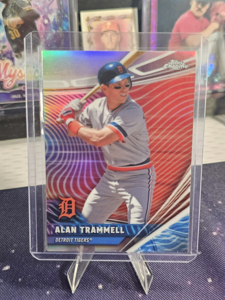 #RVA-19 Alan Trammell 2026 Topps Chrome Chrome Rivals Away Detroit Tigers