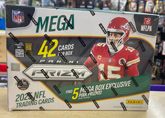 2025 Panini Prizm Football Factory Sealed Mega Box NEW 🚚✅