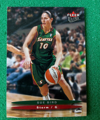 2003 Fleer Ultra WNBA – Sue Bird #1– Seattle Storm