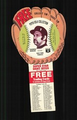 1977 Pepsi Cola Collection Baseball Stars Gloves/Discs / SEE DROP DOWN MENU