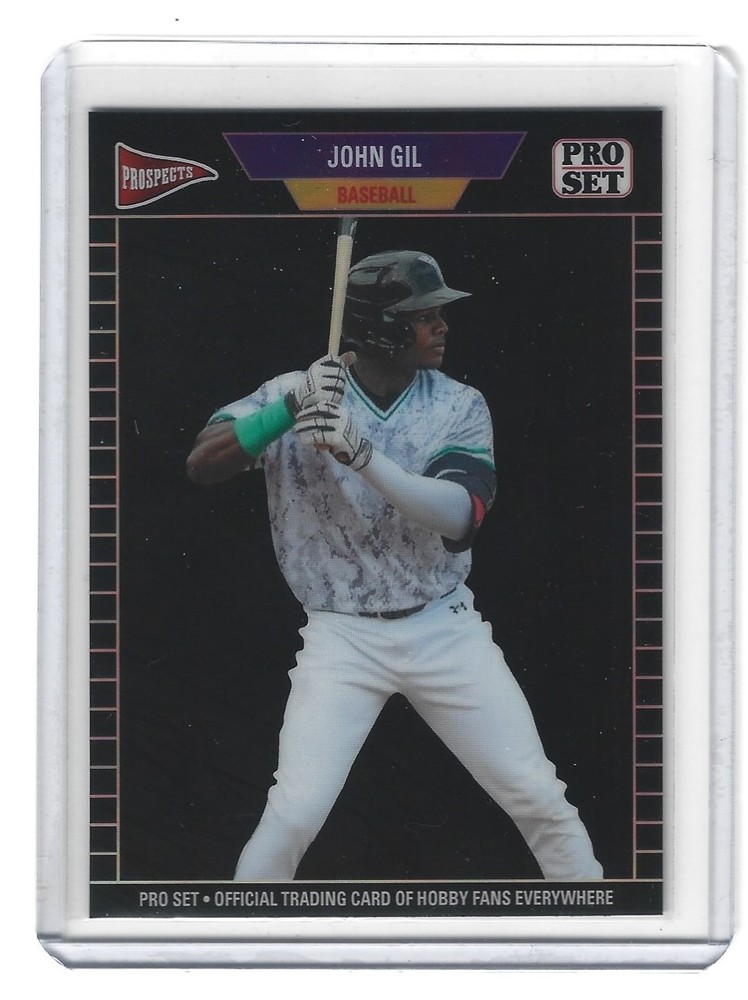 2026 Leaf Pro Set Metal John Gil Black Prismatic 1/1 Pre-Production Proof