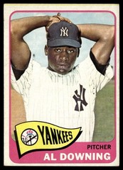 1965 Topps Al Downing New York Yankees #598