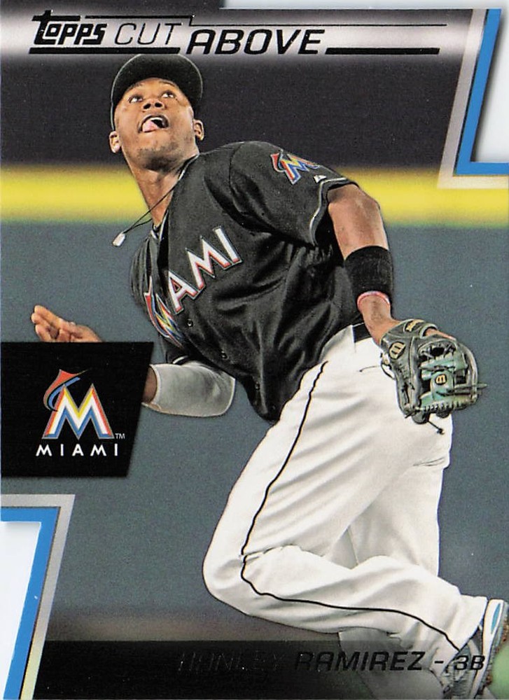 2012 Topps #ACA-8 Hanley Ramirez A Cut Above Miami Marlins