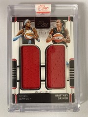 2025 Panini One and One WNBA Dual Memorabilia Rhyne Howard Brittney Griner /49