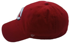 Cincinnati Reds Franchise Logo, 47, Red Cap, Size Small/Medium Fitted Hat, MLB