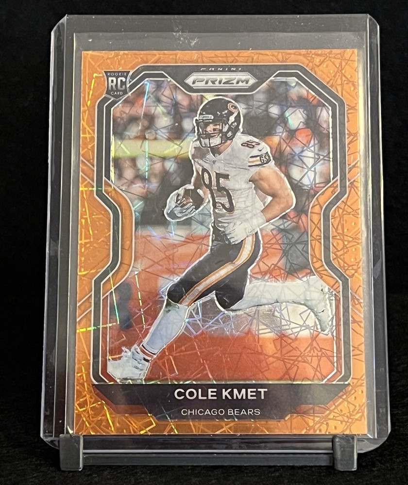 Panini 2020 Panini Prizm Cole Kmet RC Lazer Prizm #305 Chicago Bears