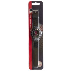 MLB Boston Red Sox Baseball Men&rsquo;s 45mm Sports Watch in Black