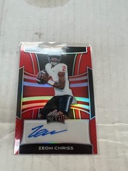 Zeon Chriss 2025 Leaf Metal Auto Red #BA-ZC1 #14/15 NrMt