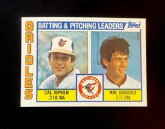 1984 Topps Cal Ripken – Mike Boddicker Team Checklist #426 Card Orioles
