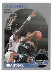 1990-91 NBA Hoops Basketball Otis Smith Card #221 Orlando Magic