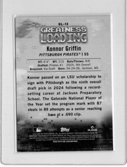 Konnor Griffin 2025 Bowman – Greatness Loading #GL-13 (RC)