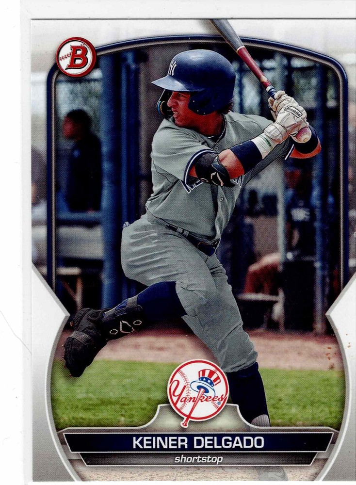 Keiner Delgado New York Yankees 2023 Bowman Draft